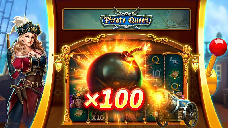 Pirate Queen Slot-TaDa Games Captura de tela 2