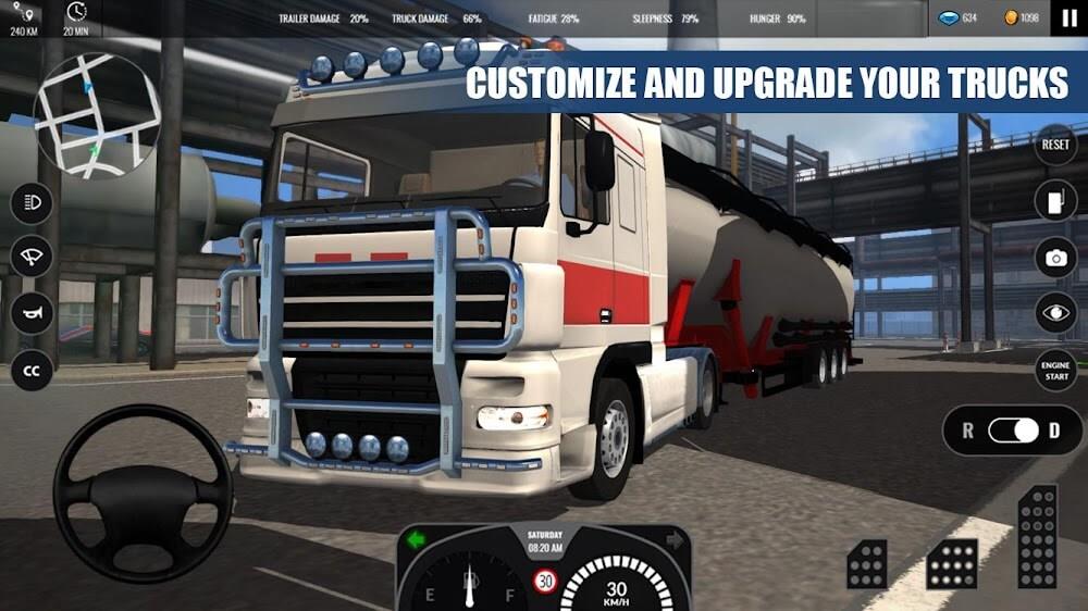 Truck Simulator PRO Europe Zrzut ekranu 2