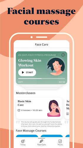 Luvly: Face Exercise, Skincare Captura de tela 3