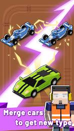 Merge Car Racer Скриншот 0