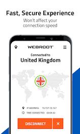 Webroot WiFi Security VPN Ảnh chụp màn hình 2