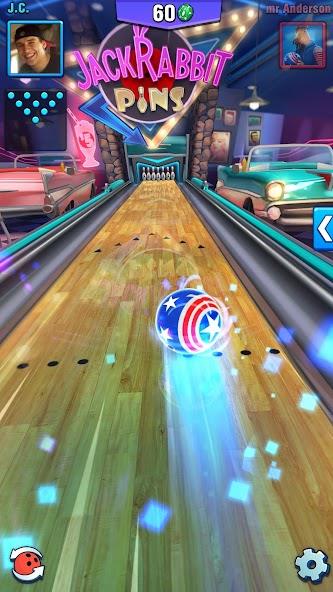 Bowling Crew — 3D bowling game Mod 스크린샷 3