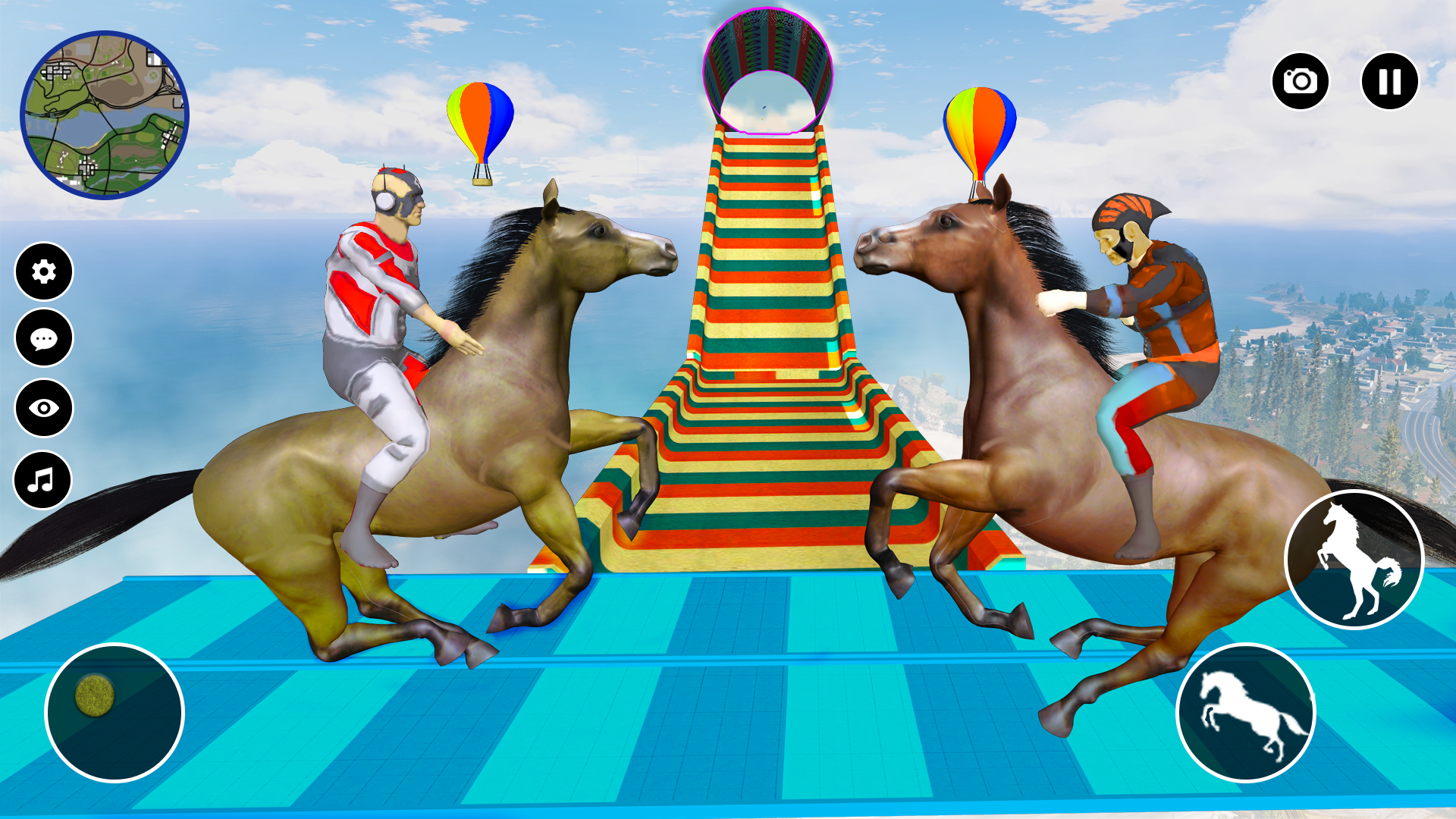 GT Horse Racing Games Horse 3d Captura de pantalla 1