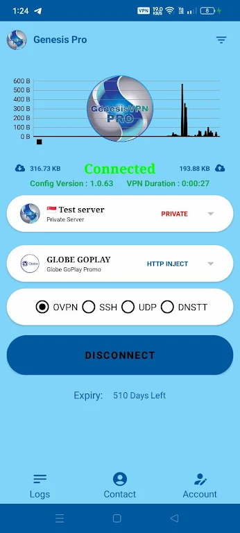 Genesis VPN Pro應用截圖第2張