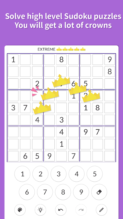 Sudoku Kingdom - Sudoku puzzle Tangkapan skrin 1