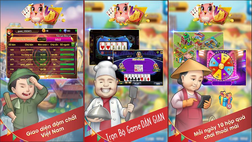 4Play - Tien Len Dem La Online Captura de tela 3
