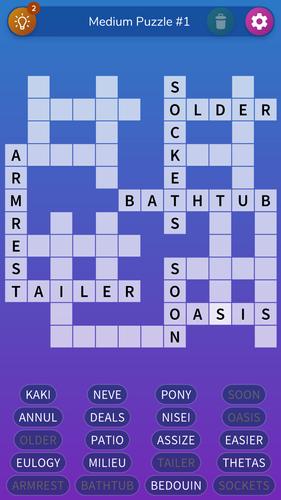 Fill-in Crosswords Unlimited應用截圖第1張
