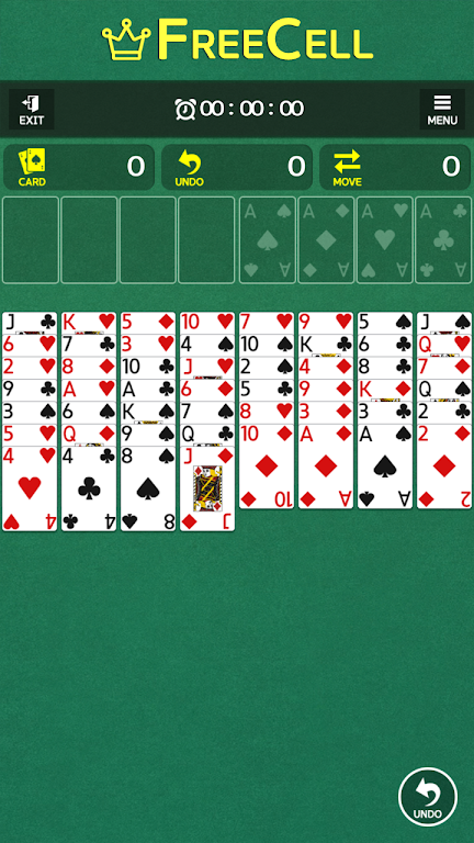 FreeCell - Classic Card Game Tangkapan skrin 0