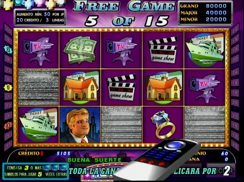 Schermata TV Millionario 3