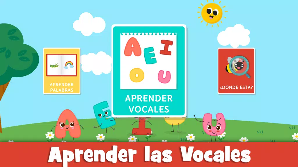 Vowels for children 3 5 years スクリーンショット 0