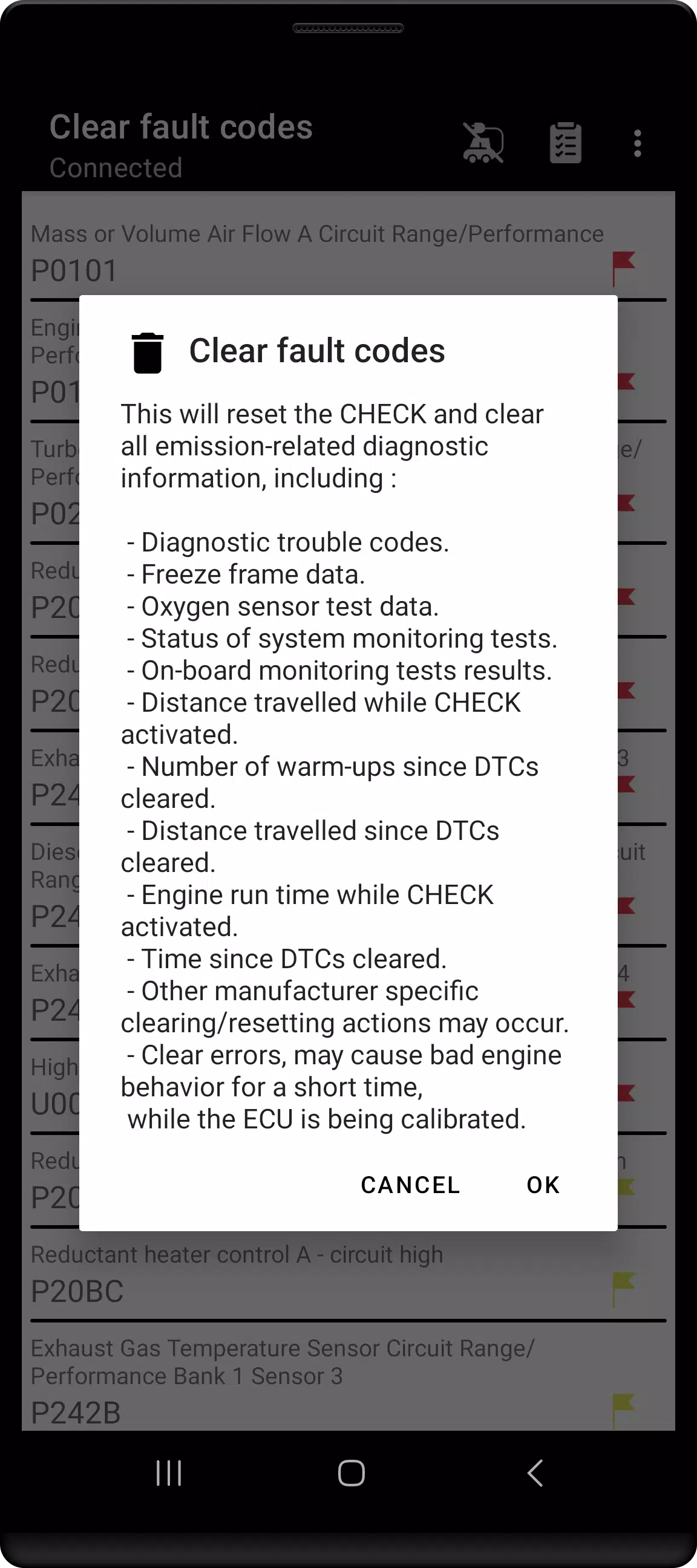 Tor OBD2 Diagnostics ဖန်သားပြင်ဓာတ်ပုံ 3