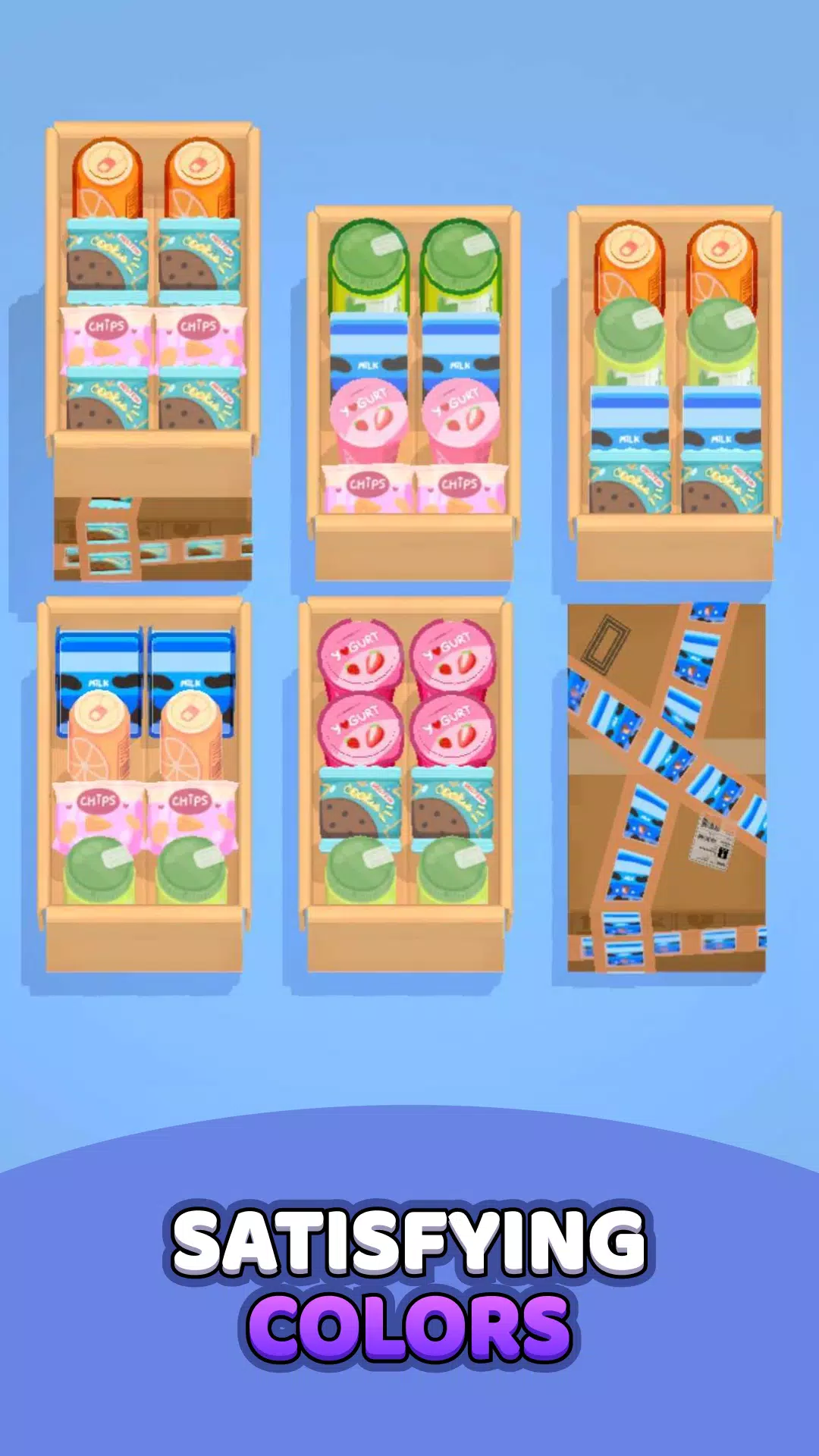 Crazy Goods Sort 3D স্ক্রিনশট 1