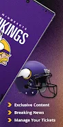 Minnesota Vikings Mobile Tangkapan skrin 1