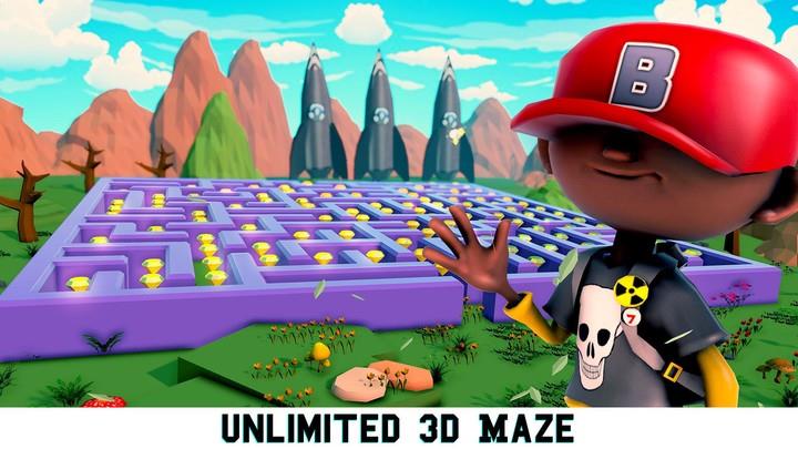 3D Maze game: Labyrinth ဖန်သားပြင်ဓာတ်ပုံ 0