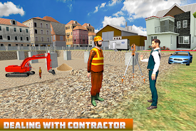 House Construction Simulator ဖန်သားပြင်ဓာတ်ပုံ 0