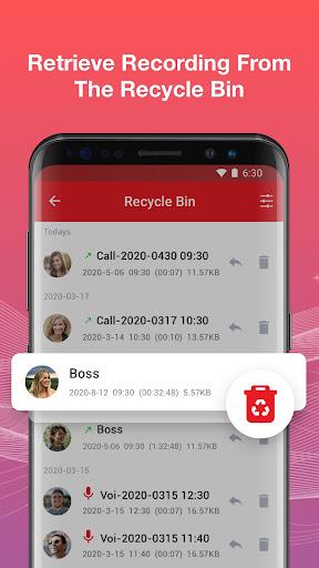 Call Recorder - Auto Recording ဖန်သားပြင်ဓာတ်ပုံ 3