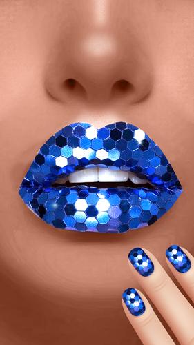 Lip Art Beauty DIY Makeup Game Ekran Görüntüsü 0