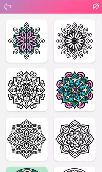 Mandala Color Game Antistress ဖန်သားပြင်ဓာတ်ပုံ 1