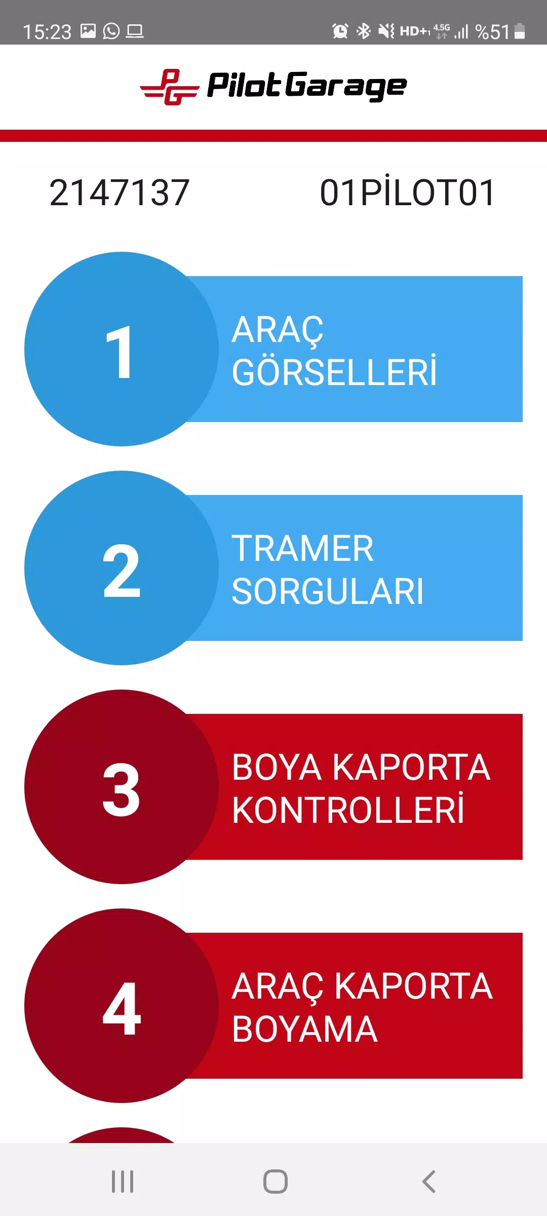 Pilotgarage Usta Uygulaması Tangkapan skrin 3