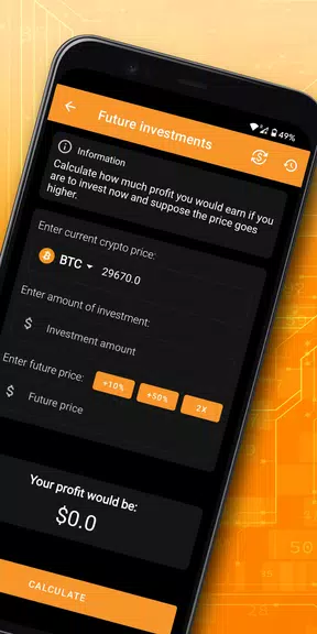 Crypto Calculator Ekran Görüntüsü 1