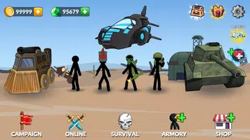 Age of Stickman Battle of Empires Schermafbeelding 0