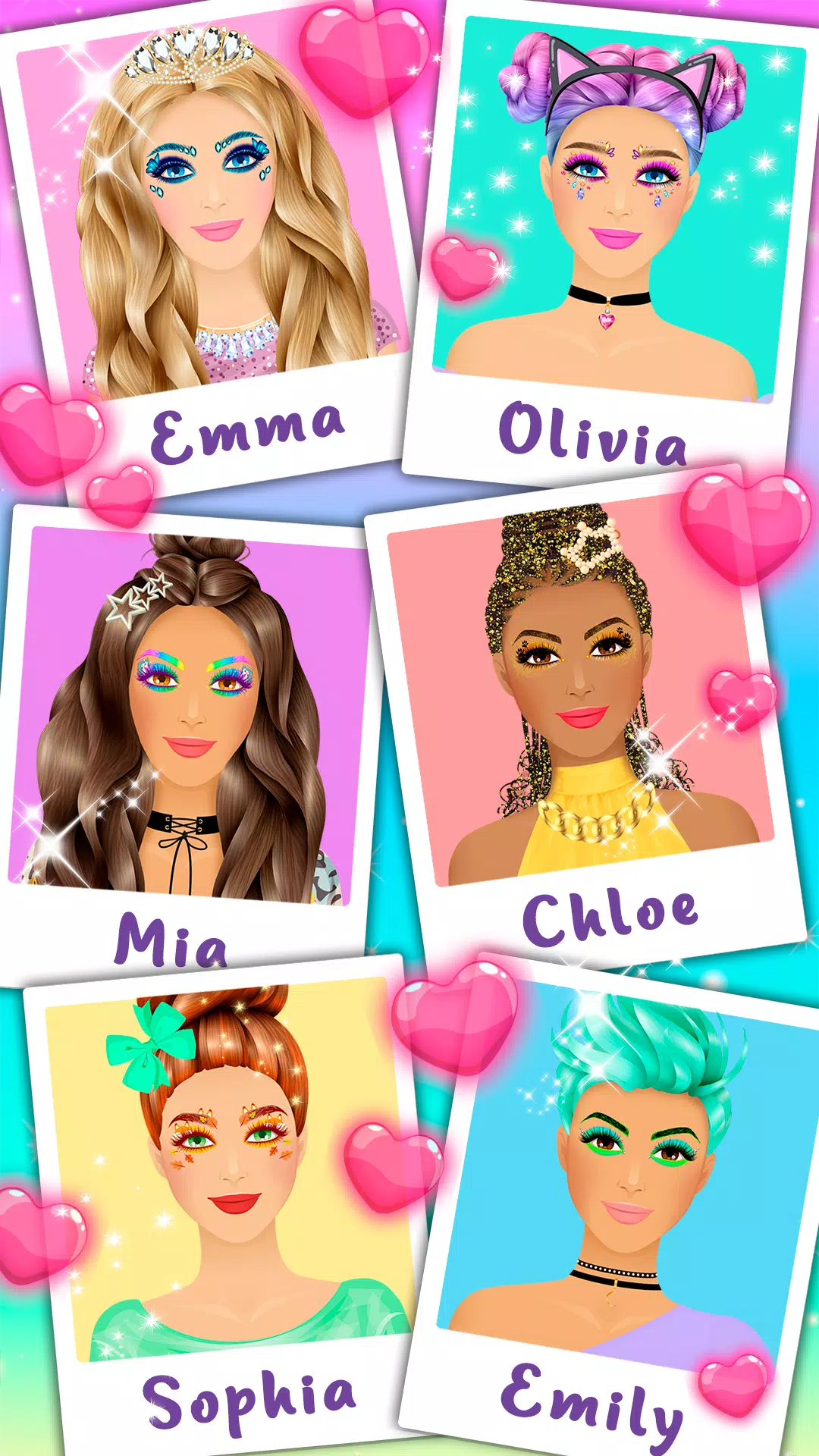 Makeup Beauty Salon Game Girls Captura de pantalla 0