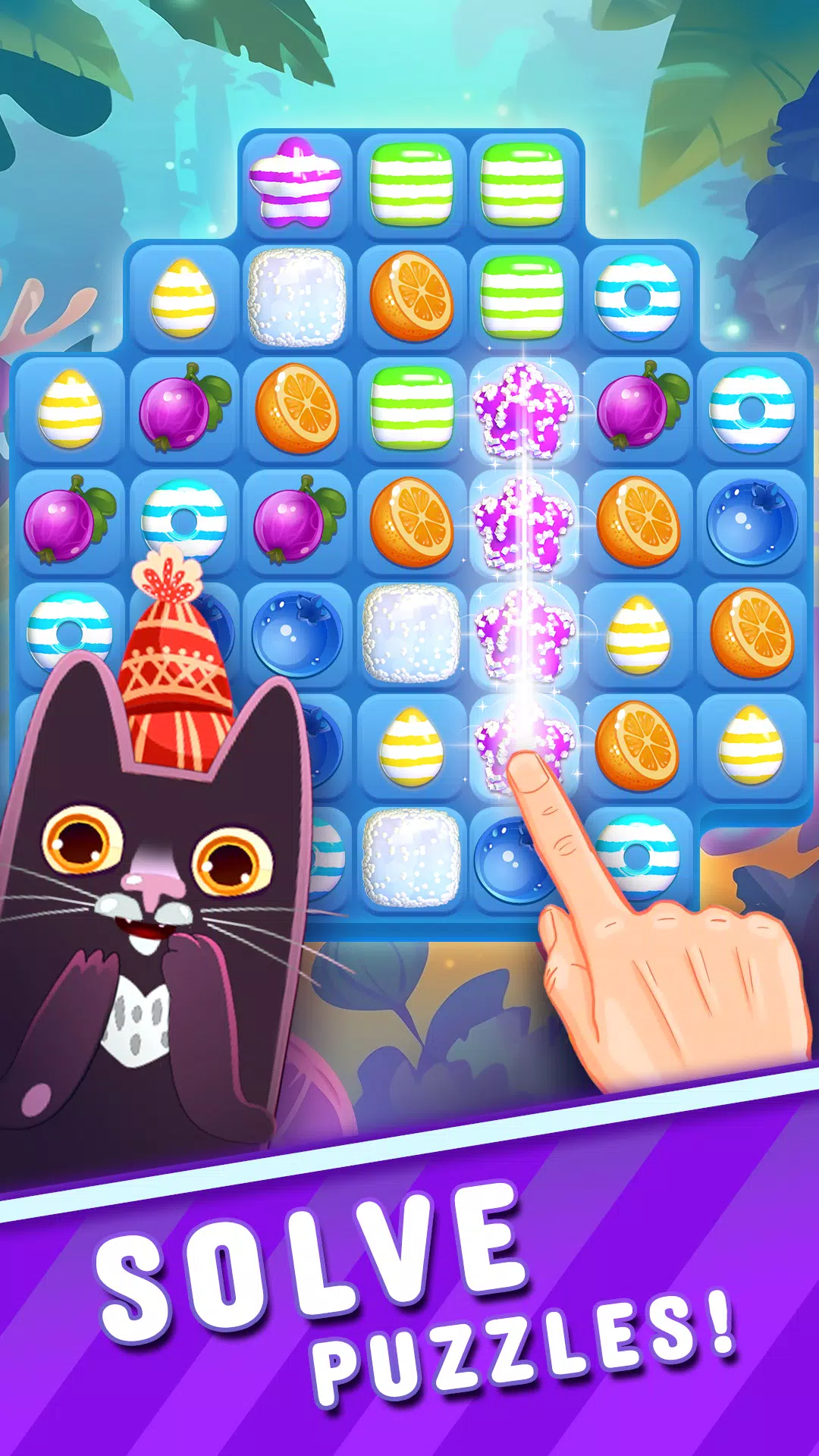 Bonbon: Match 3 Candy Puzzle Captura de tela 0