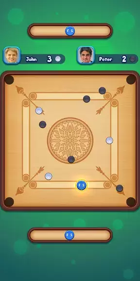 Carrom Strike - Disc Pool Game Tangkapan skrin 3