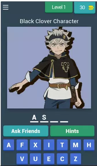 Black Clover Quiz Captura de tela 0