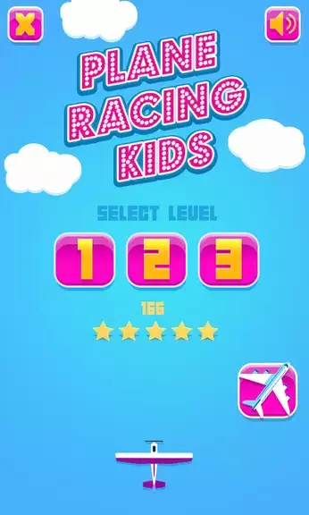 Plane Racing Game For Kids Zrzut ekranu 0