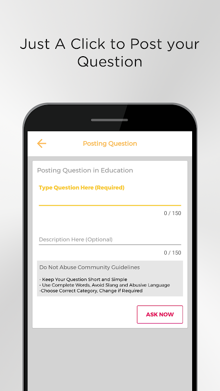 Questions - Ask Question Get Answer Ekran Görüntüsü 0