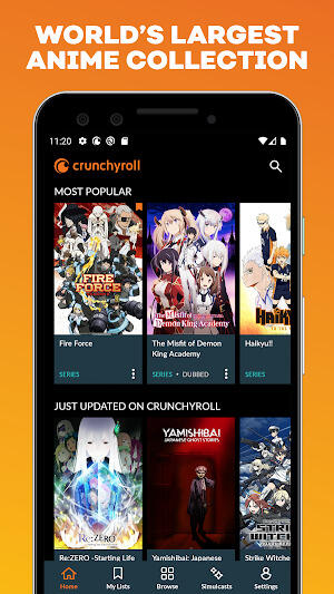 Crunchyroll應用截圖第0張