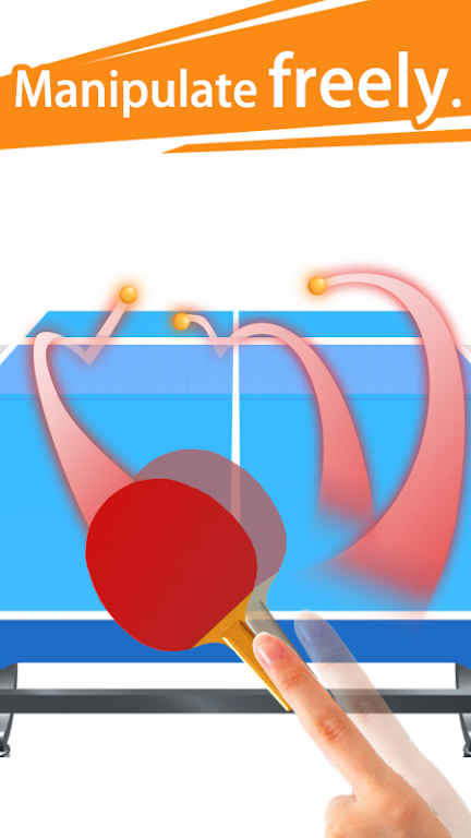 Table Tennis 3D Ping Pong Game Captura de tela 1