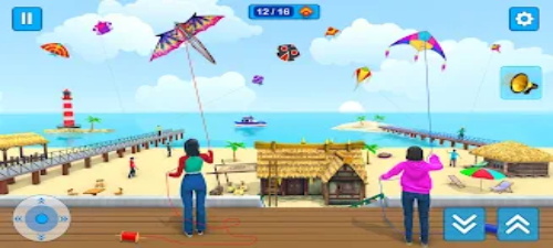 Kite Game Kite Flying স্ক্রিনশট 2