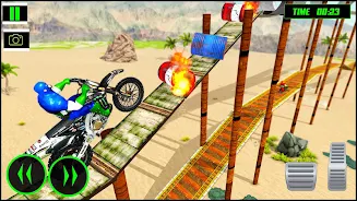 Bike Games Stunts: Spider Hero Ekran Görüntüsü 2