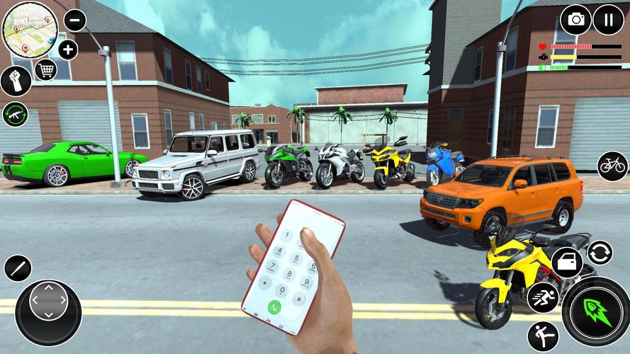 Indian Bike Game 3d Driving Schermafbeelding 2