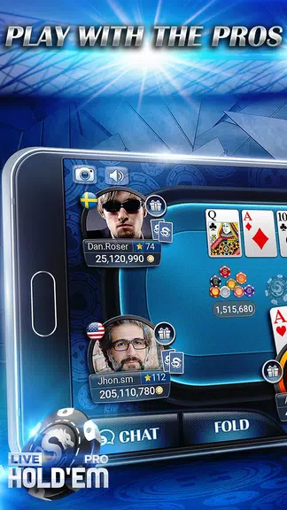 Live Hold’em Pro Poker Tangkapan skrin 0