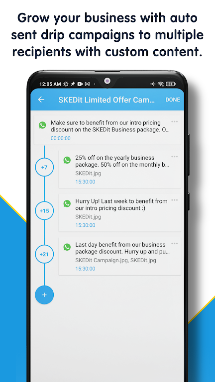 SKEDit: Автоматизатор WhatsApp Скриншот 3