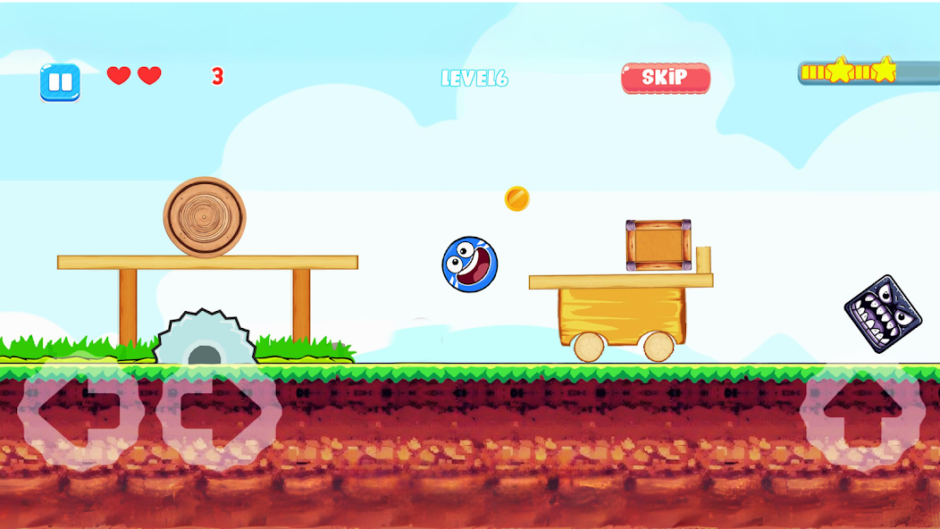 Ball V - Red Bounce Ball 5 Mod Schermafbeelding 3