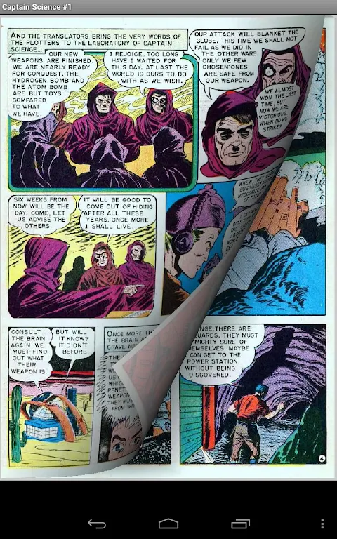 Comic: Captain Science Captura de tela 3