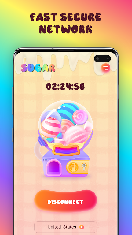 Sugar VPN Captura de tela 0