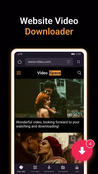 X Video Downloader & Player应用截图第0张