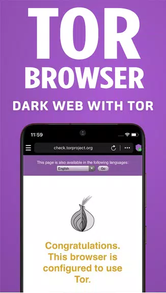 TOR Browser: OrNET Onion Web Tangkapan skrin 1