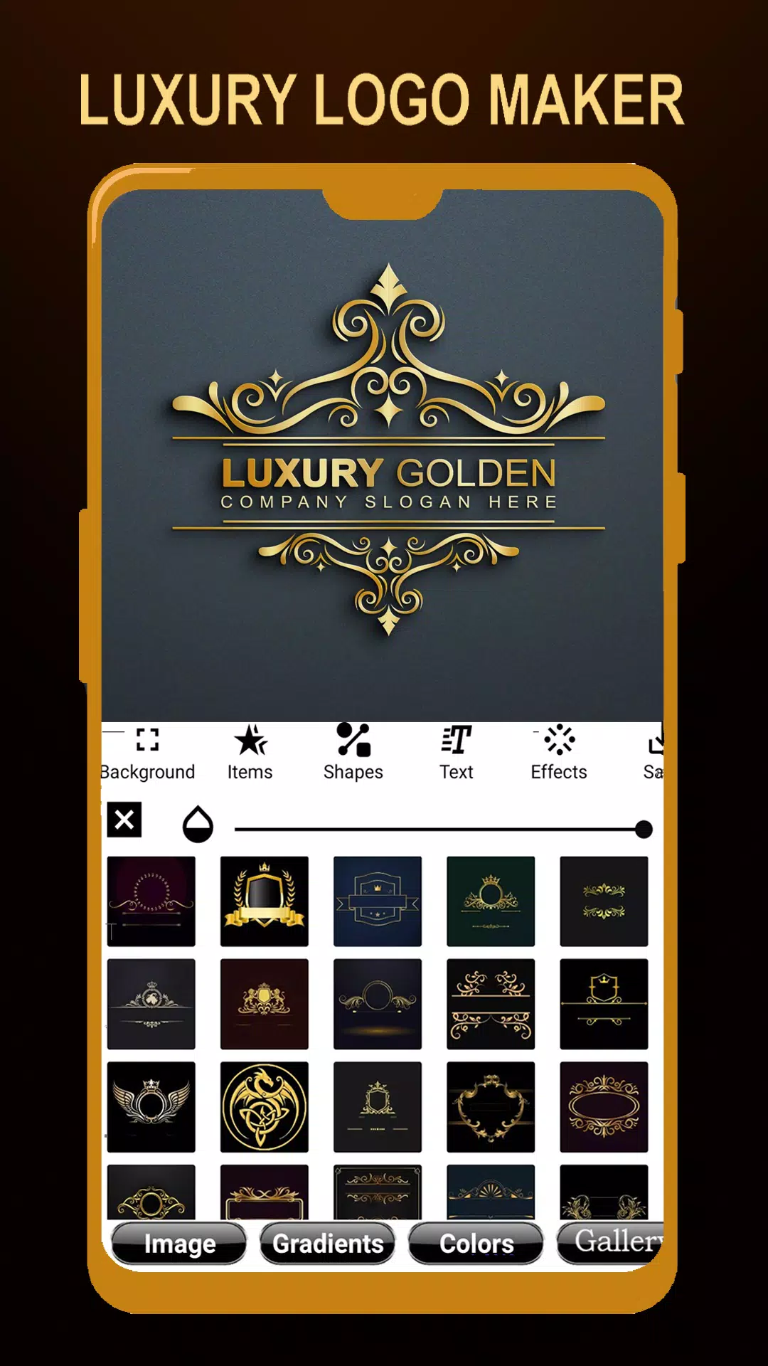 Luxury Logo maker, Logo Design ဖန်သားပြင်ဓာတ်ပုံ 1