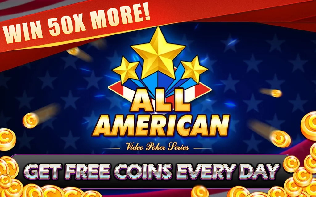 All American & Double Bonus - VIDEO POKER Captura de tela 2