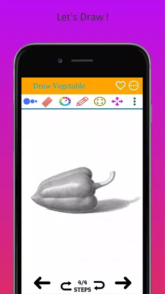 How to Draw Real Vegetables Screenshot 3