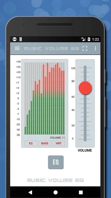 音樂音量均衡器 - 均衡器低音助推器和音量助推器應用截圖第2張