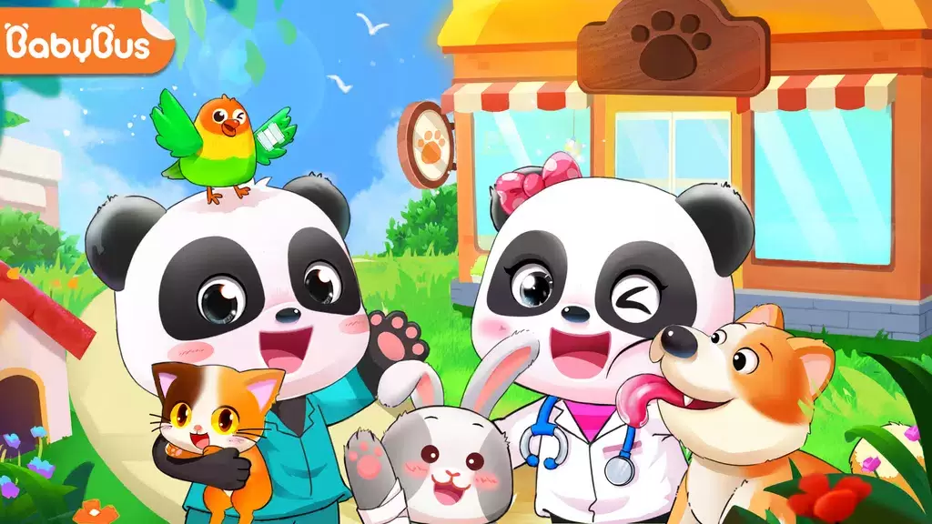 Baby Panda's Pet Care Center Zrzut ekranu 0