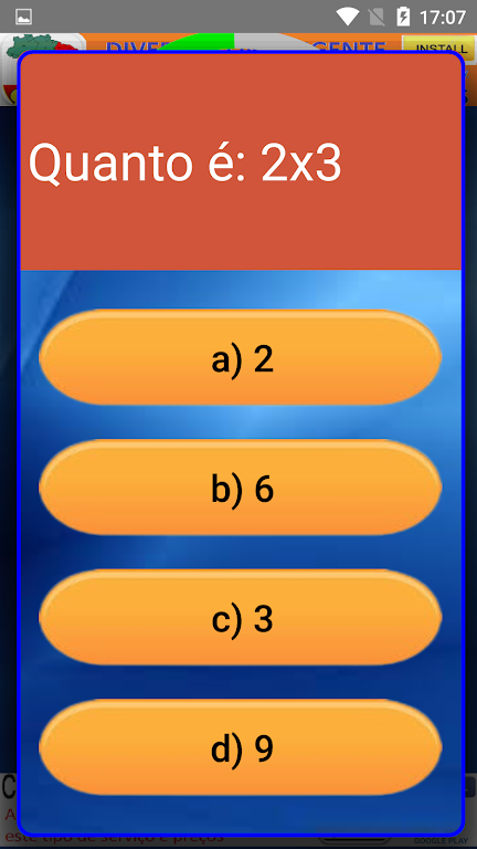 Quiz Tabuada Facil应用截图第2张