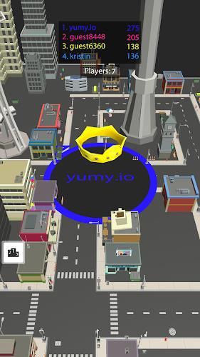 yumy.io - io - hole games Zrzut ekranu 2